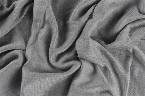 Premium Photo Crumpled Textured Grey Fabric Background