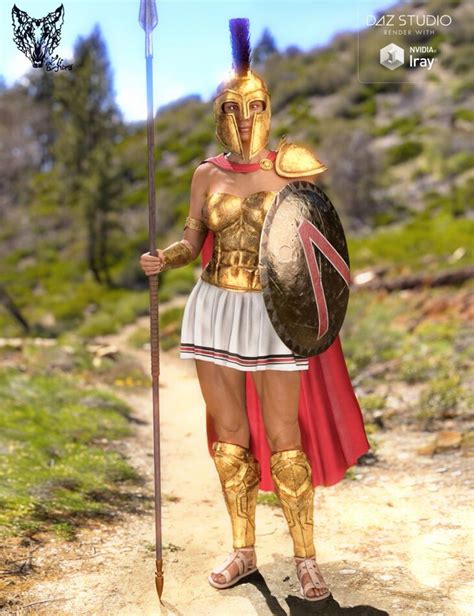 Spartan Armor For Genesis 3 And 8 Females Render State