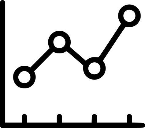 Line Chart Single Svg Png Icon Free Download 503584 Onlinewebfontscom