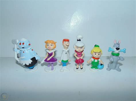 Toys And Games Vintage 1989 Jetsons George Jetson Pvc Cake Topper Figure