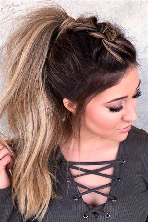 20 Simple Ponytails For Long Hair Fashion Style