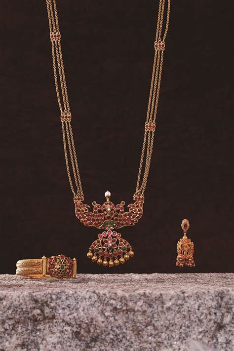 Indian Jewellery And Clothing Ruby Studded Jewellery From Mehta