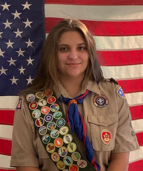 Katy Welcomes First Female Eagle Scouts