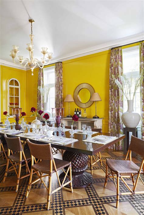 Decorating Small Dining Rooms In 2020 Yellow Dining Room Dining Room