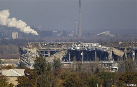 ukraine conflict the cyborg defenders of donetsk airport bbc news