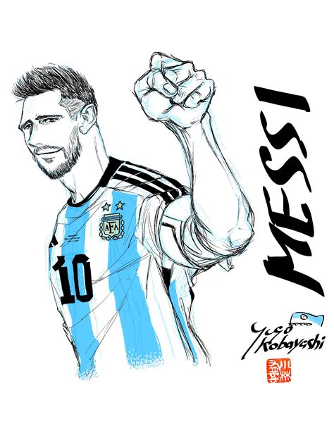Lionel Messi Soccer Players Image By Yugo Kobayashi 3853057