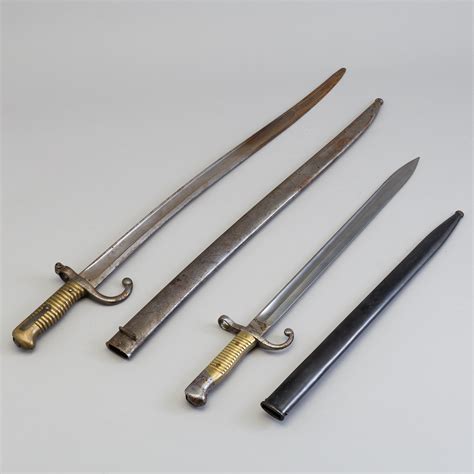 Two Second Half Of The 19th Century Bayonets One From France Bukowskis