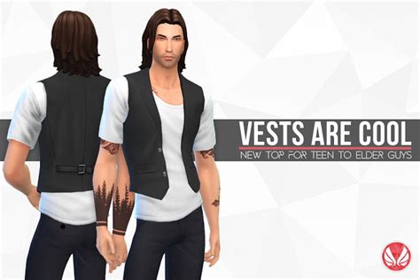 Vests Are Cool The Sims 4 Catalog