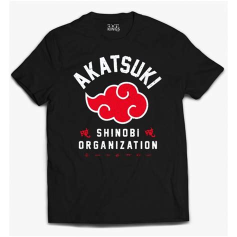 Camiseta Naruto Akatsuki Kingsgeek