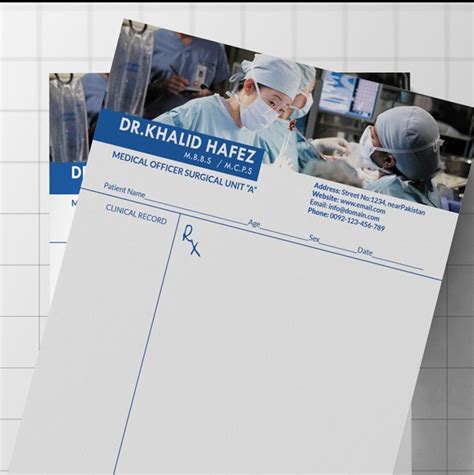 Doctor letterhead examples creative images. Doctor's Letterhead ~ Stationery Templates ~ Creative Market