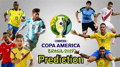 The official conmebol copa américa facebook page. COPA AMERICA 2019 PREDICTION | All Groups and Matches Preview | Brazil 2019 - YouTube