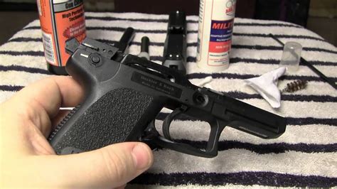 How To Clean A Pistol In Hd Youtube
