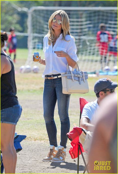 Huge collection, amazing choice, 100+ million high quality, affordable rf and rm images. Heidi Klum Tends to Son Henry's Bloody Nose at Soccer Game ...