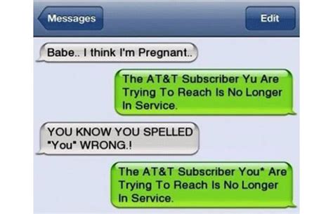 The I Think I M Pregnant Text The Most Hilarious Breakup Texts Complex