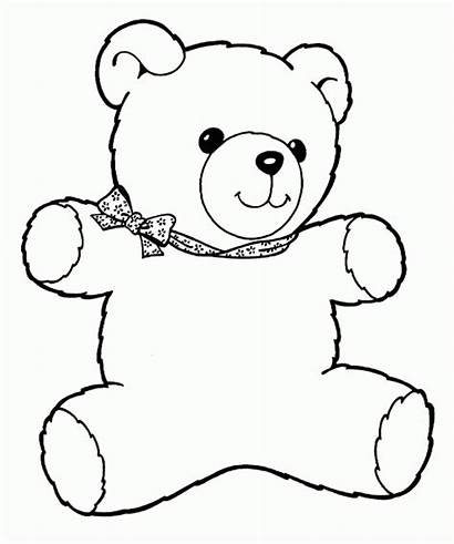 Teddy Bear Coloring Pages Toddlers Printable