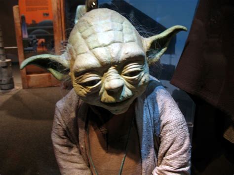 Yoda The Yoda Puppet At The Star Wars Exhibit Minnesota Flickr