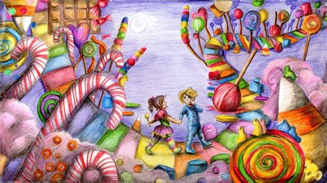 Candyland Drawing At Getdrawings Free Download