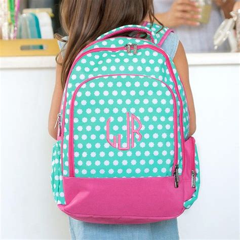 Monogrammed Kids Backpack Personalized Kids Backpack Bloom Backpack