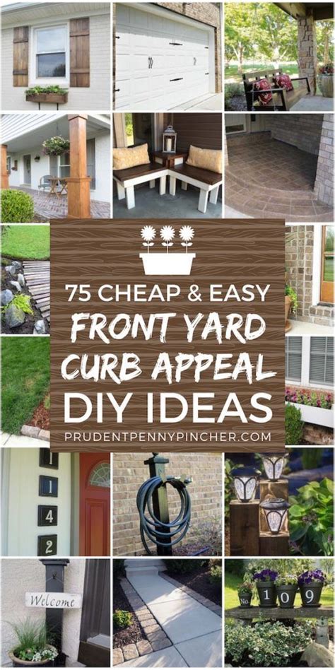 75 Cheap And Easy Diy Front Yard Curb Appeal Ideas Front Yards Diy