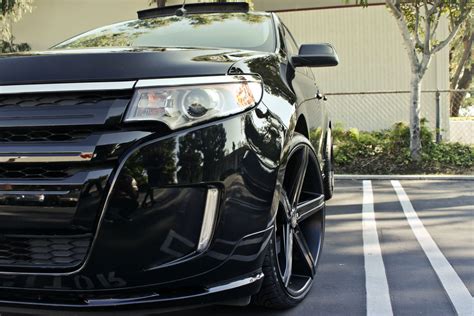 Lowered Ford Edge Sport