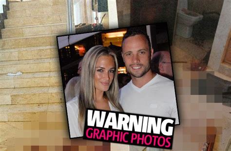 Warning Graphic Oscar Pistorius Crime Scene Photos Released Bloody