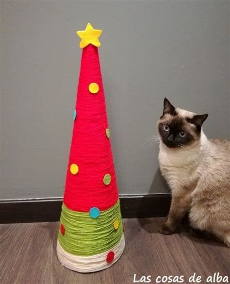 Cómo Hacer Un árbol De Navidad Con Lana