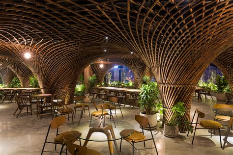 The Nocenco Cafe By Vo Trong Nghia Architects Is An Interwoven Cave