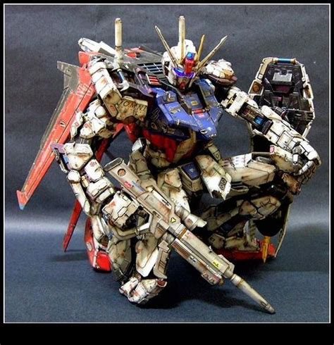 Damaged Strike Gundam Gundam Toys Custom Gundam Gundam Model