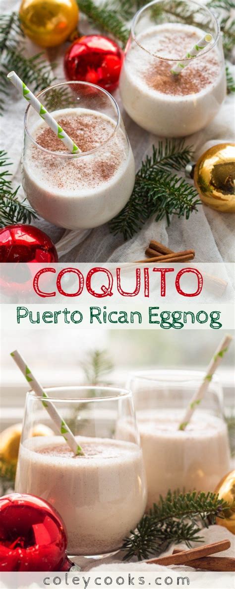 Coconut milk (canned) lime juice; Coquito | Recipe (With images) | Rum drinks recipes ...