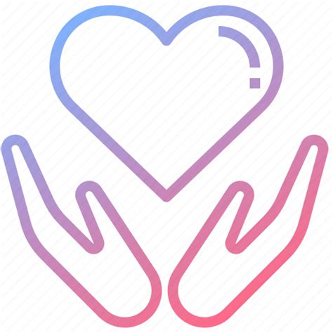 Embrace Hand Heart Hug Love Icon Download On Iconfinder