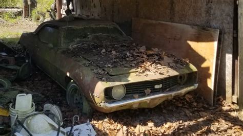 1969 Camaro Ss Found After 40 Years Left In Barn Xtrhorsepower