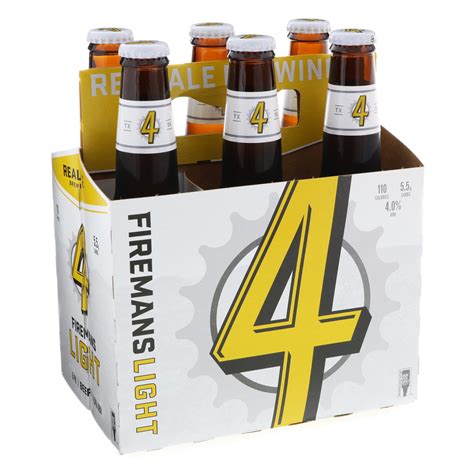 Real Ale Firemans Light Beer 12 Oz Bottles Shop Beer At H E B