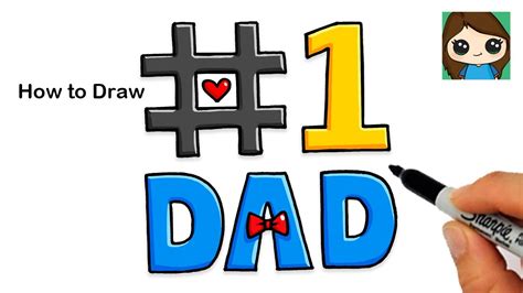 How To Draw 1 Dad Fathers Day Art