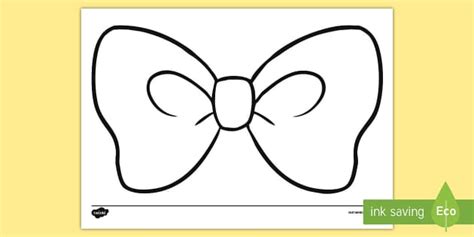 Hair Bow Colouring Page - bow, hair bow, JoJo bow, Jo Jo bow