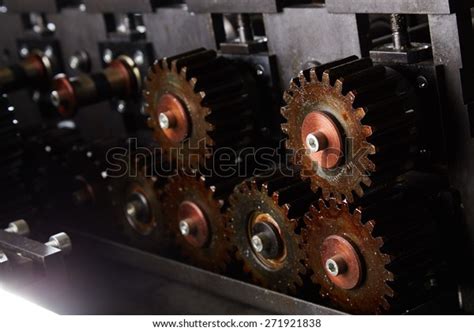Metal Gears Group Industrial Mechanism Stock Photo 271921838 Shutterstock