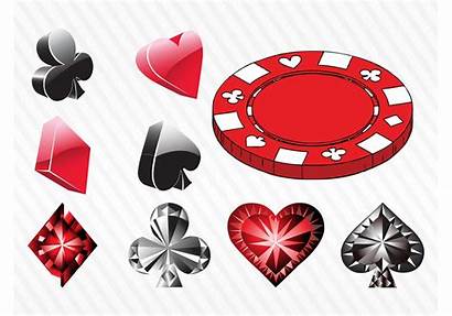 Poker Vector Card Background Games Gambling Cards