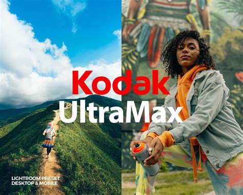 29 Kodak Ultramax 400 800 Pack Lightroom Presets Film Etsy
