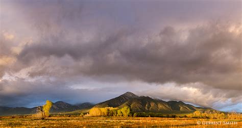 Sunset Light On Taos Mountain Geraint Smith Photography