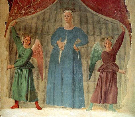 Piero Della Francesca Madonna Del Parto In Monterchi