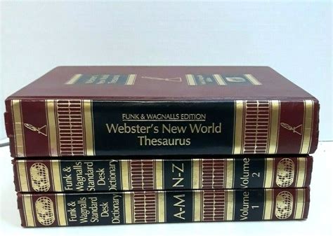 Funk And Wagnalls New Encyclopedia 29 Volumes Thesaurus Complete Set