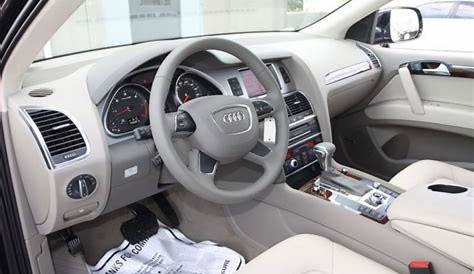Cardamom Beige Interior Photo for the 2013 Audi Q7 3.0 TDI quattro