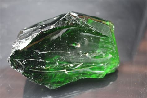 Small Green Obsidian Volcanic Rock Specimen Sold N And H Crystals