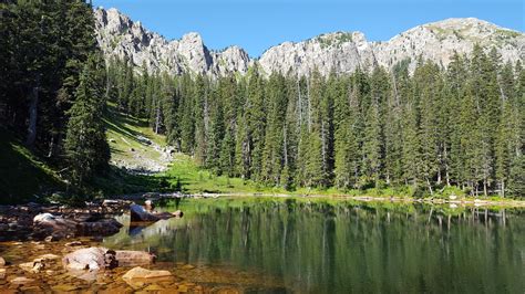 Lower Trampas Lake In New Mexicos Pecos Wilderness Rimagesofnewmexico
