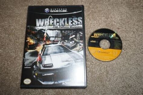 Wreckless The Yakuza Missions Nintendo Gamecube 2002 47875804098 Ebay