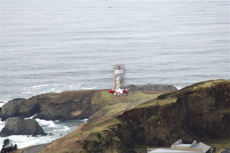 Yaquina Head Lighthouse In Agate Beach Or United States Lighthouse