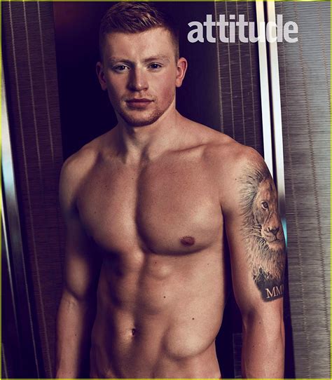 British Olympian Adam Peaty Bares Ripped Body For Attitude Photo Magazine