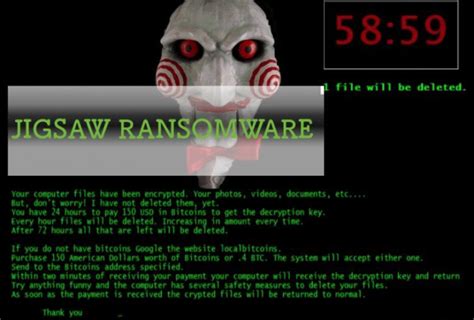 How To Remove Jigsaw Ransomware And Decrypt Fun Kkk Gws Btc