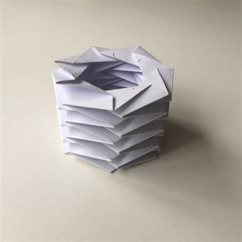 How To Fold A Sheet Of Paper Into Bowl Origami