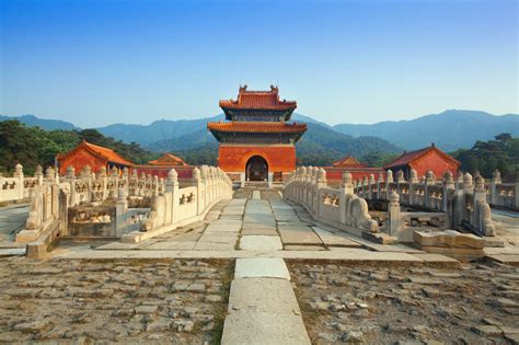 Majestic And Tranquileastern Qing Tombs