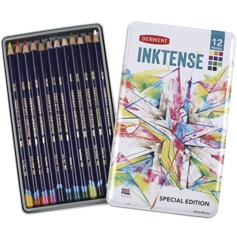 Derwent Inktense Pencils Tin Of Limited Edition Colours